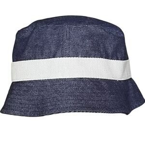 Vintage Y2K Gap Denim Bucket Hat Womens M/L Blue Fisherman Safari Casual Outdoor